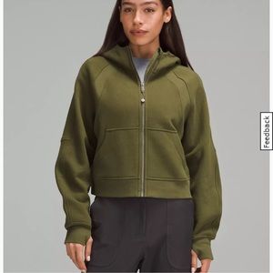 Scuba Oversized Full-Zip Hoodie